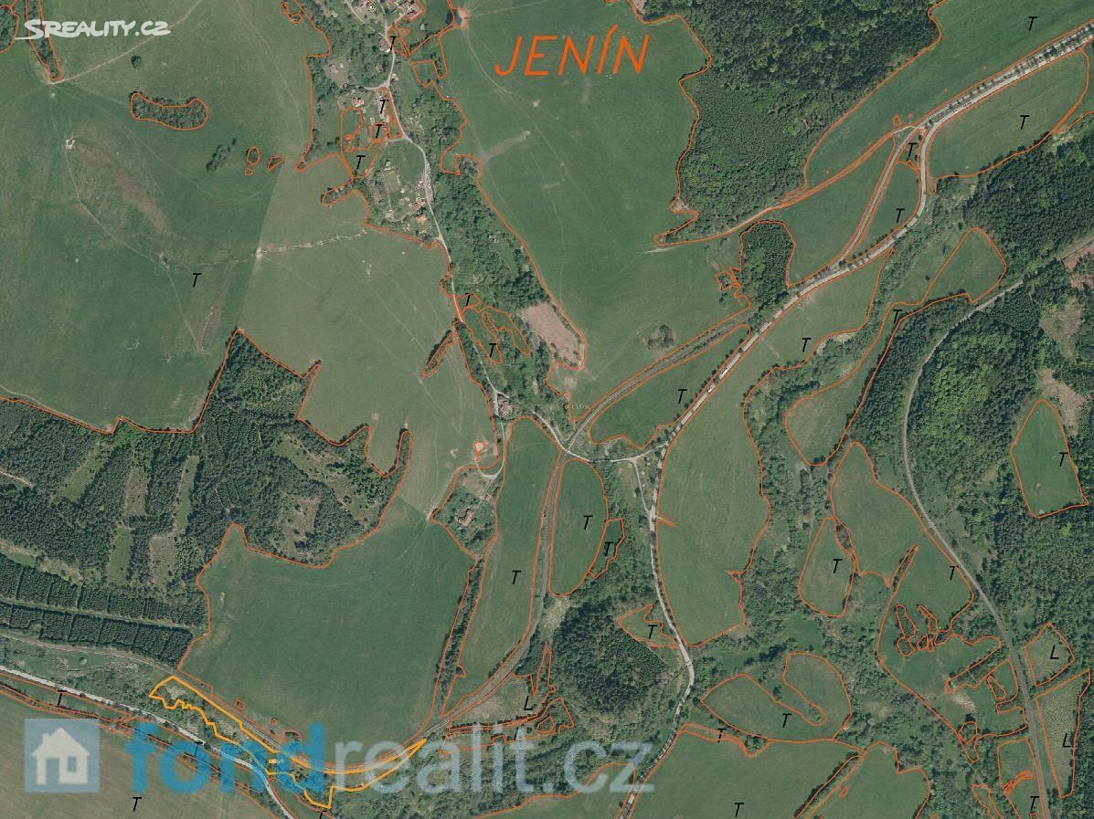 Prodej  pozemku 18 903 m², Dolní Dvořiště - část obce Jenín, okres Český Krumlov