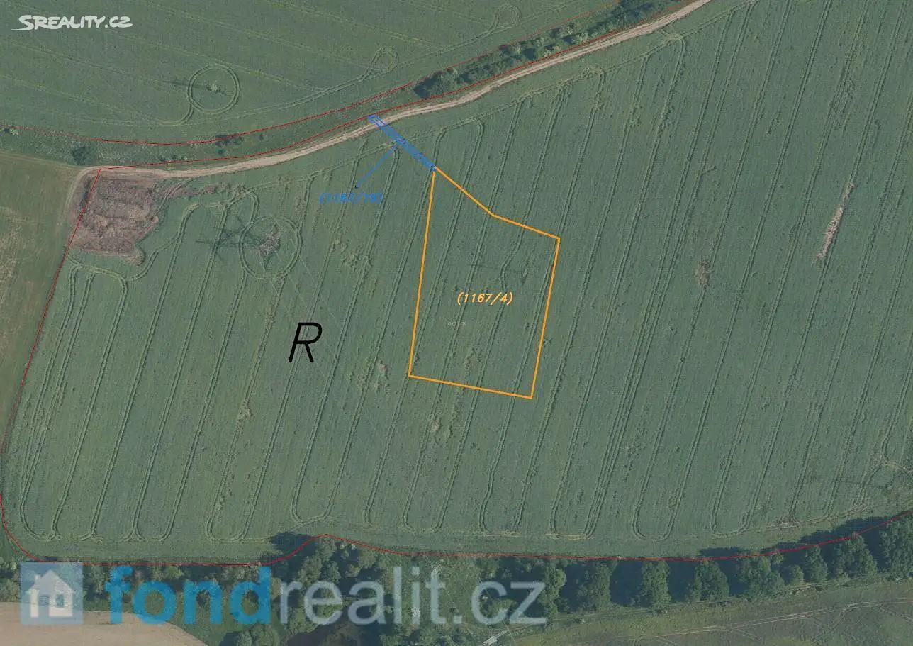 Prodej  pozemku 9 921 m², Klášter, okres Plzeň-jih