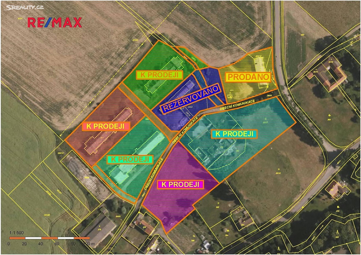 Prodej  komerčního pozemku 5 382 m², Vražné - Hynčice, okres Nový Jičín