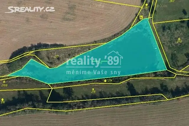 Prodej  rybníku (vodní plochy) 24 388 m², Slavičky - Okrašovice, okres Třebíč