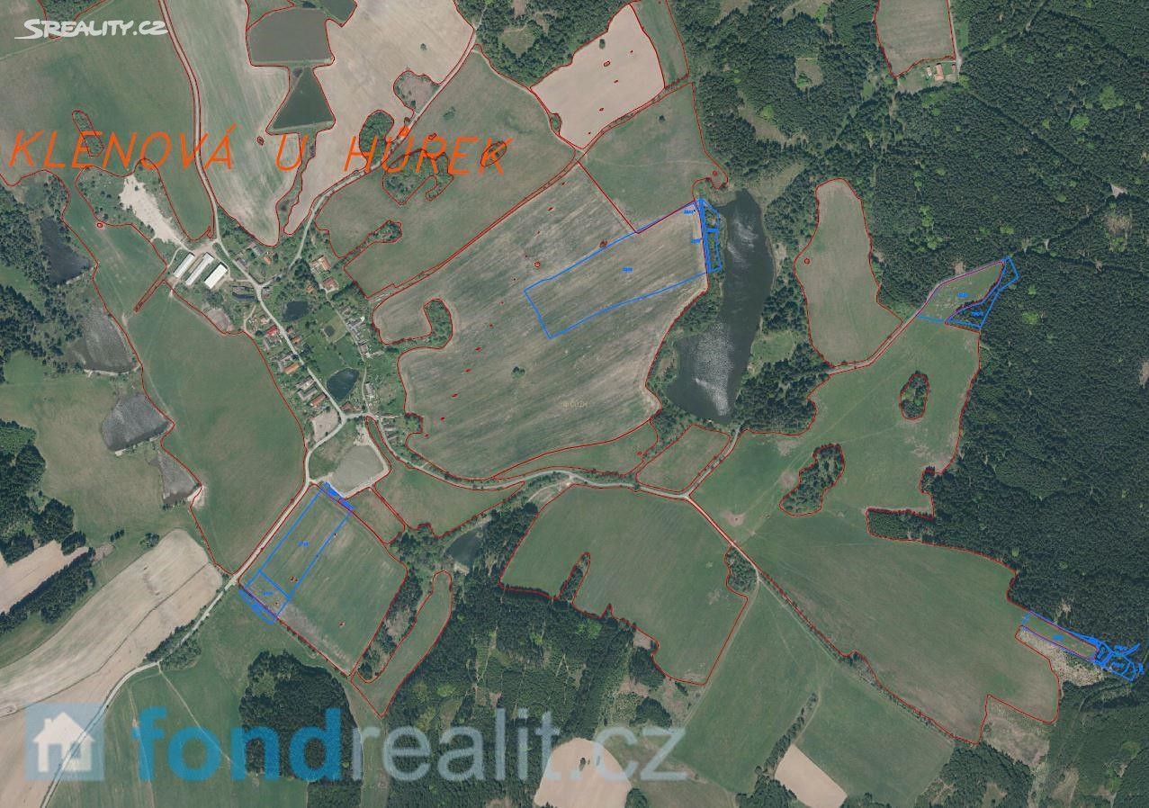 Prodej  pozemku 16 497 m², Nová Bystřice, okres Jindřichův Hradec