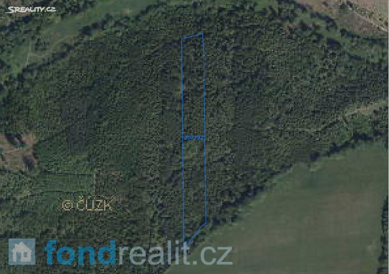 Prodej  lesa 5 132 m², Hradec nad Moravicí, okres Opava
