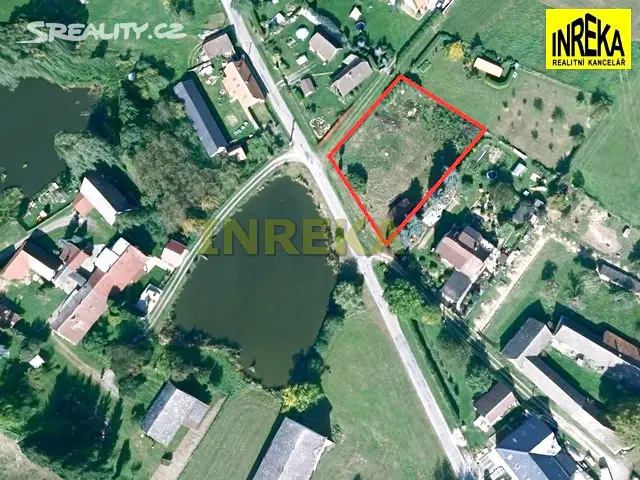 Prodej  stavebního pozemku 1 578 m², Hlavatce - Vyhnanice, okres Tábor