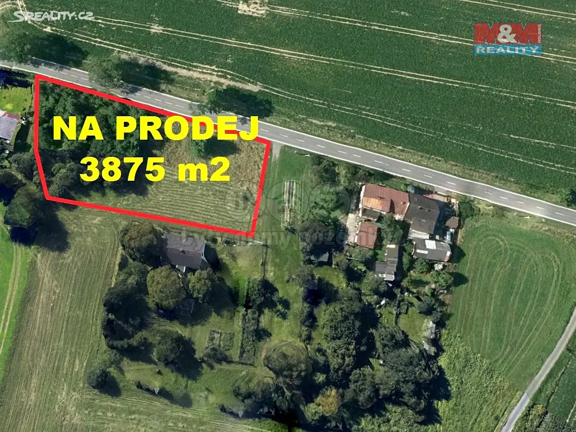 Prodej  stavebního pozemku 3 875 m², Záblatská, Ostrava - Heřmanice