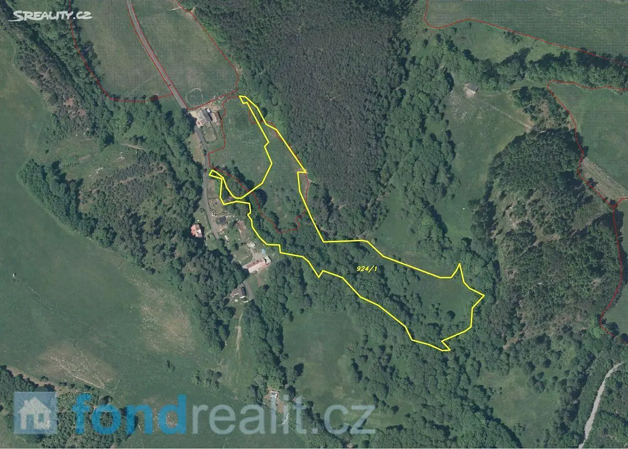 Prodej  pozemku 19 744 m², Mařenice, okres Česká Lípa