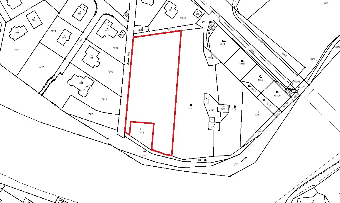 Prodej  stavebního pozemku 4 050 m², Karlovy Vary - Tašovice, okres Karlovy Vary