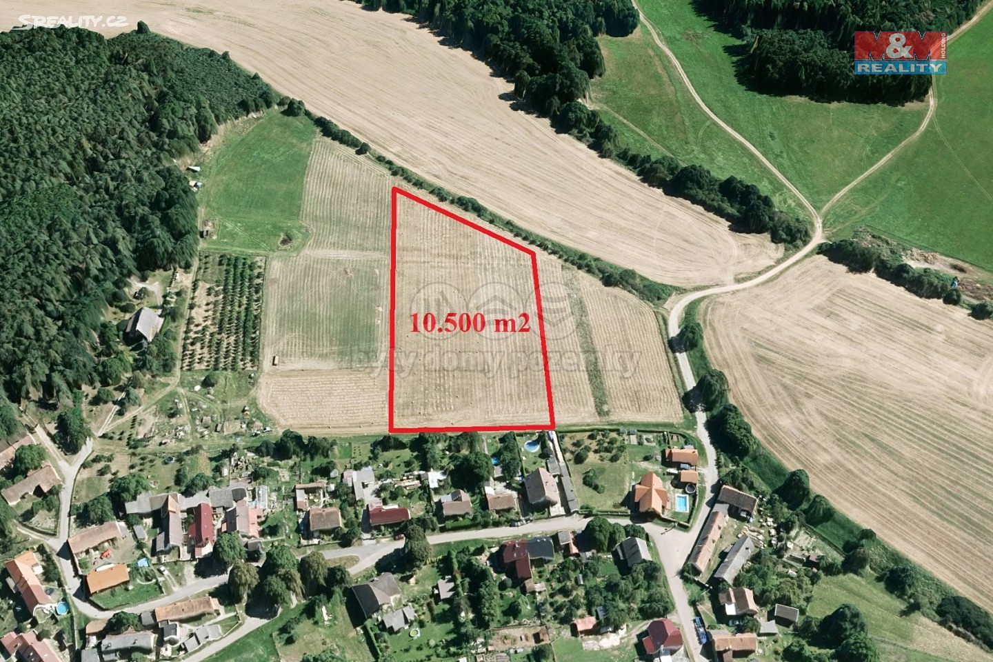 Prodej  pole 10 500 m², Rochlov, okres Plzeň-sever