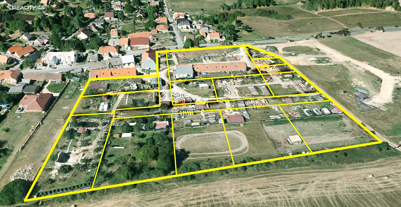 Prodej  stavebního pozemku 1 500 m², Běleč, okres Kladno