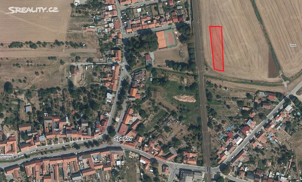 Prodej  komerčního pozemku 641 m², Spešov, okres Blansko
