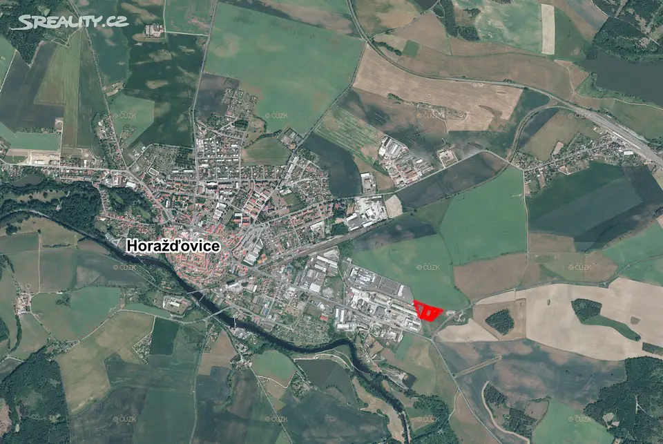 Prodej  komerčního pozemku 1 492 m², Horažďovice, okres Klatovy