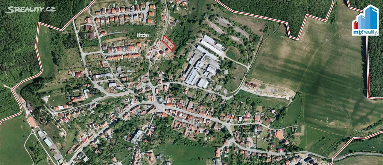 Prodej  stavebního pozemku 1 928 m², Kanice, okres Brno-venkov