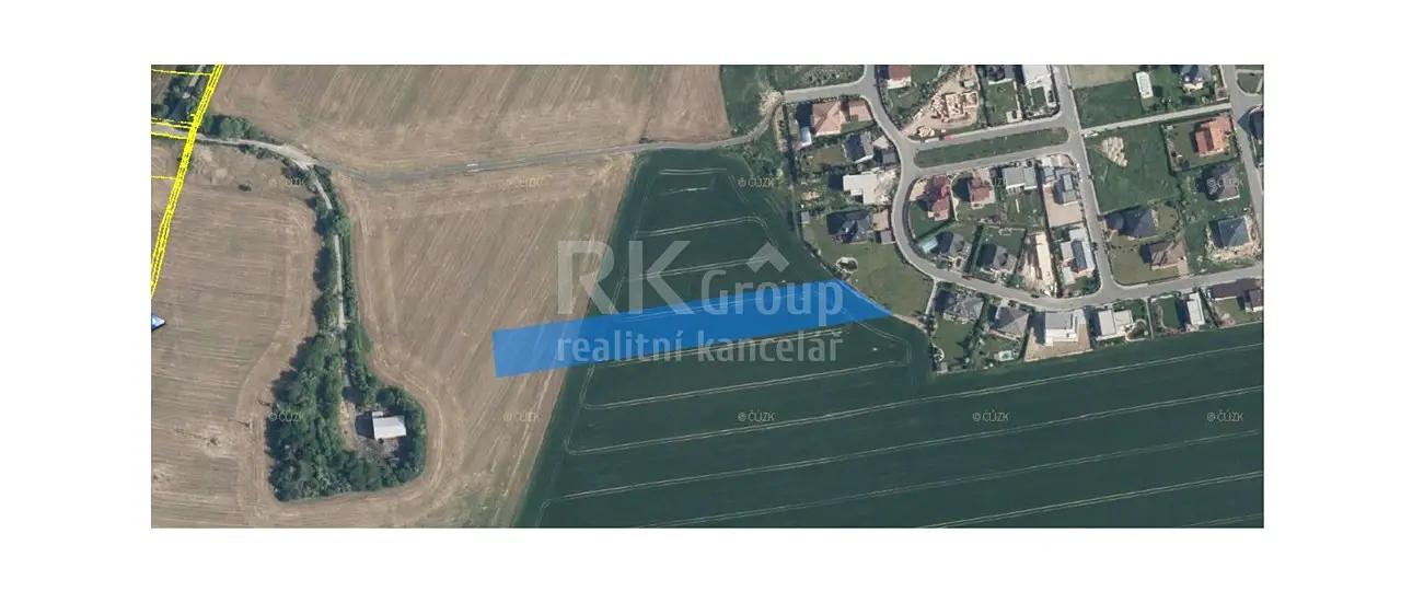 Prodej  stavebního pozemku 5 630 m², Albatrosová, Jesenice - Zdiměřice