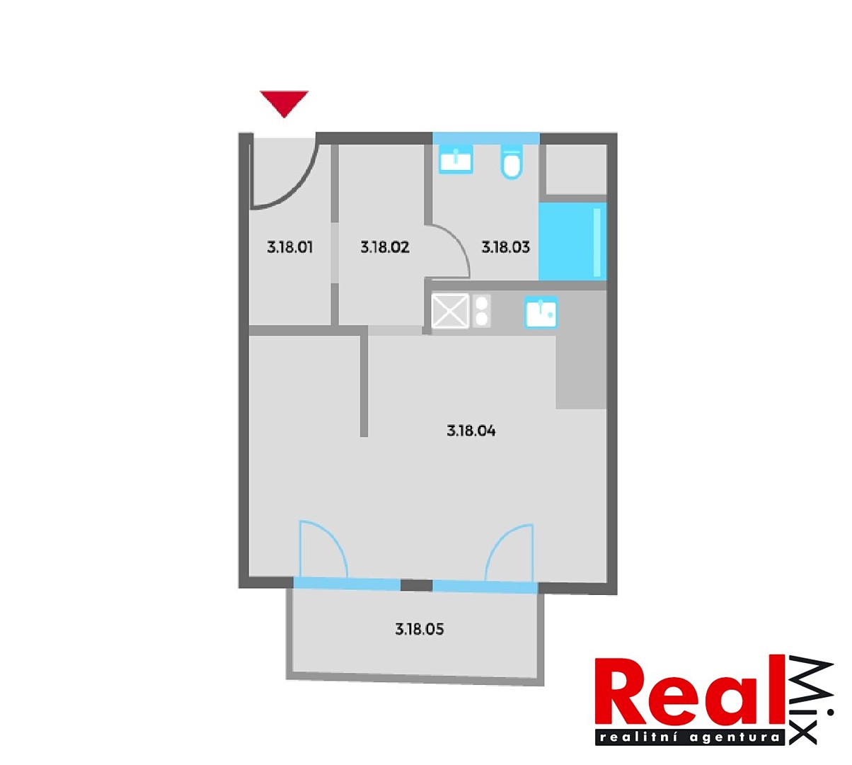 Prodej bytu 1+kk 38 m² (Podkrovní), Moravanská, Brno - Přízřenice