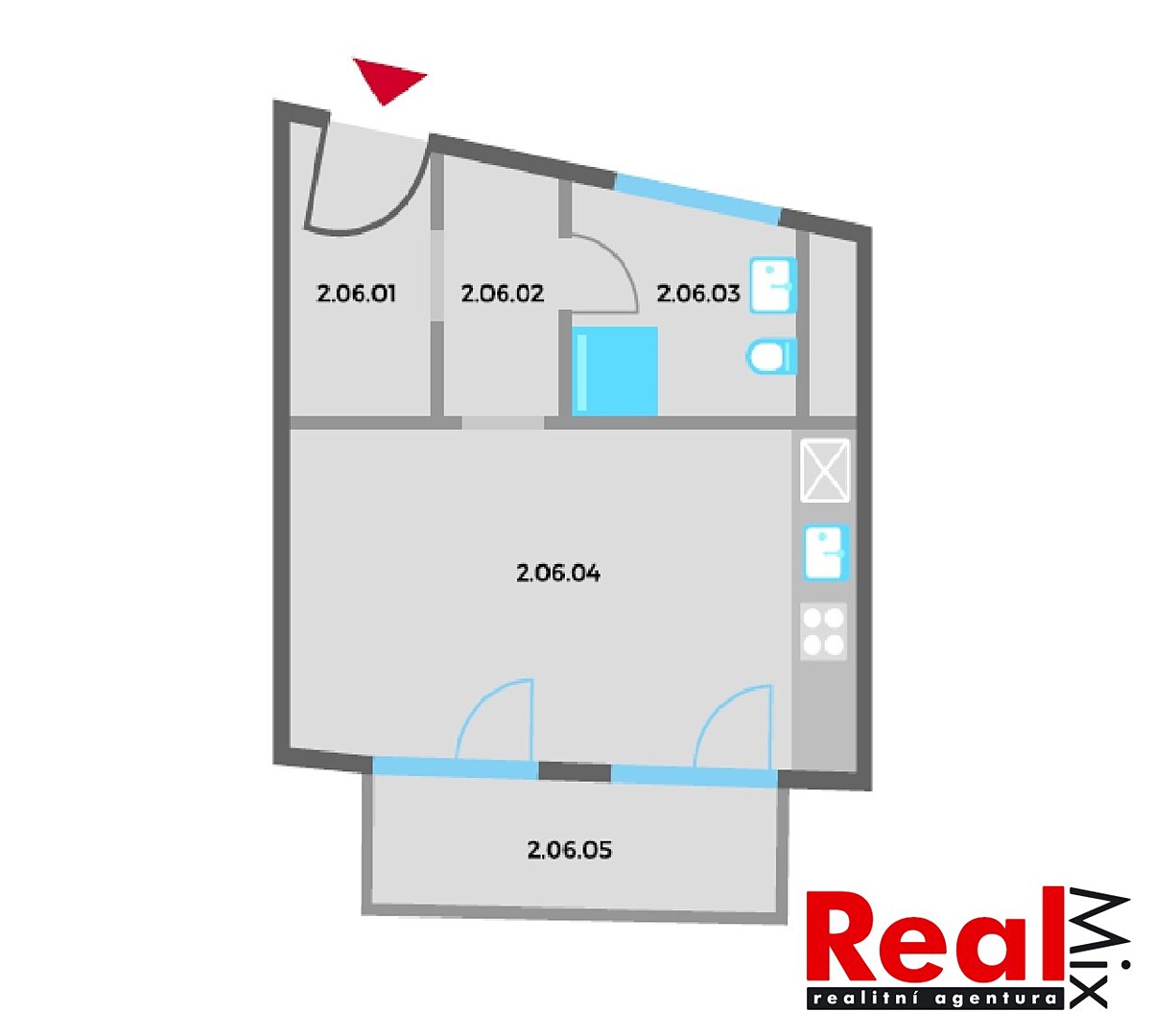 Prodej bytu 1+kk 35 m², Moravanská, Brno - Přízřenice