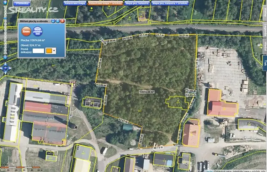 Prodej  komerčního pozemku 13 800 m², Rynholec, okres Rakovník