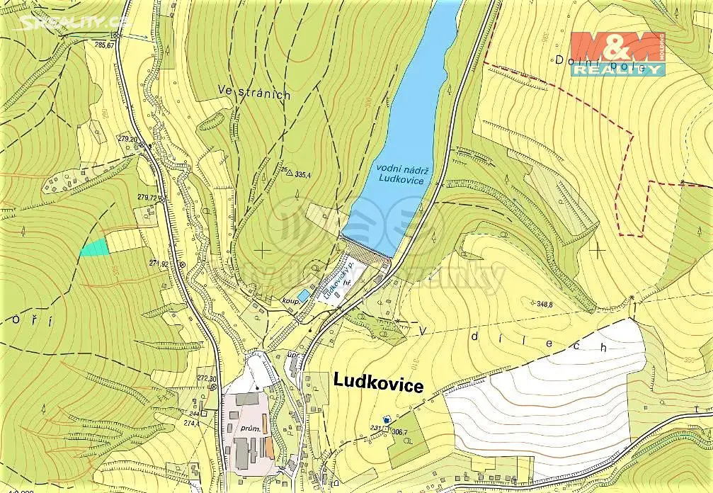 Prodej  lesa 2 841 m², Ludkovice, okres Zlín