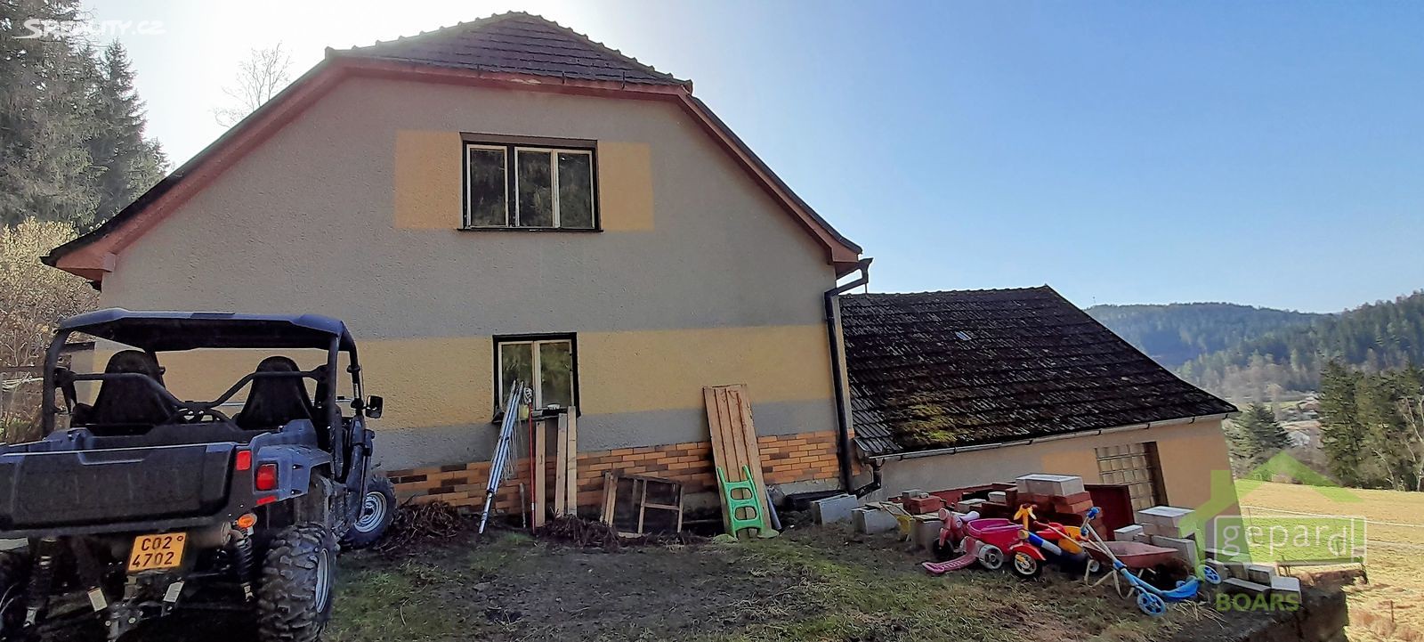 Prodej  rodinného domu 200 m², pozemek 3 225 m², Větřní - Zátoň, okres Český Krumlov