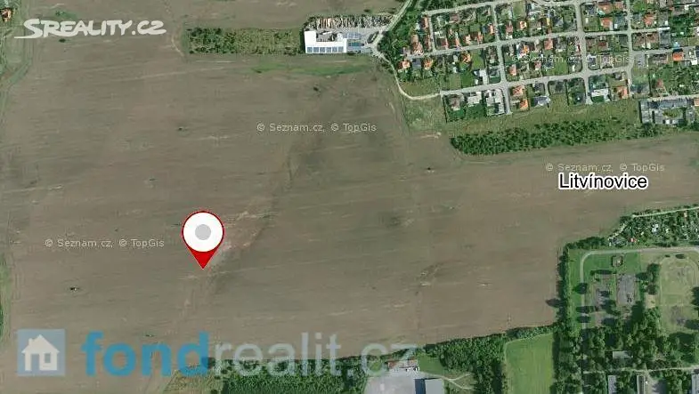 Prodej  pozemku 1 999 m², Litvínovice, okres České Budějovice