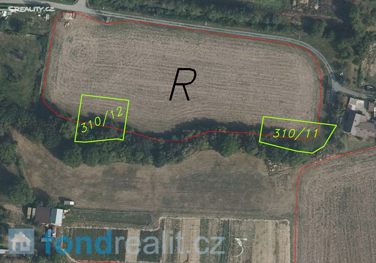 Prodej  pozemku 1 537 m², Bílá Lhota, okres Olomouc