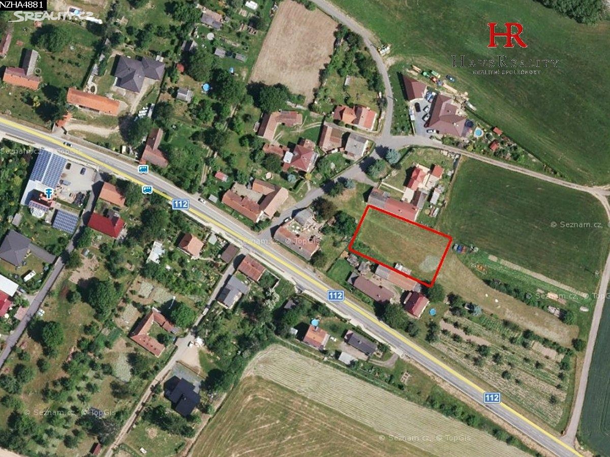 Prodej  stavebního pozemku 1 400 m², Vlašim - Bolina, okres Benešov