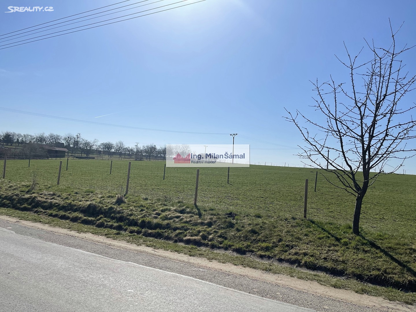 Prodej  stavebního pozemku 3 467 m², Vochov, okres Plzeň-sever