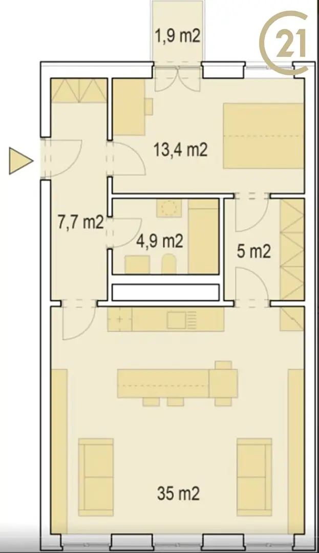 Prodej bytu 2+kk 68 m², Říční, Svitavy - Předměstí