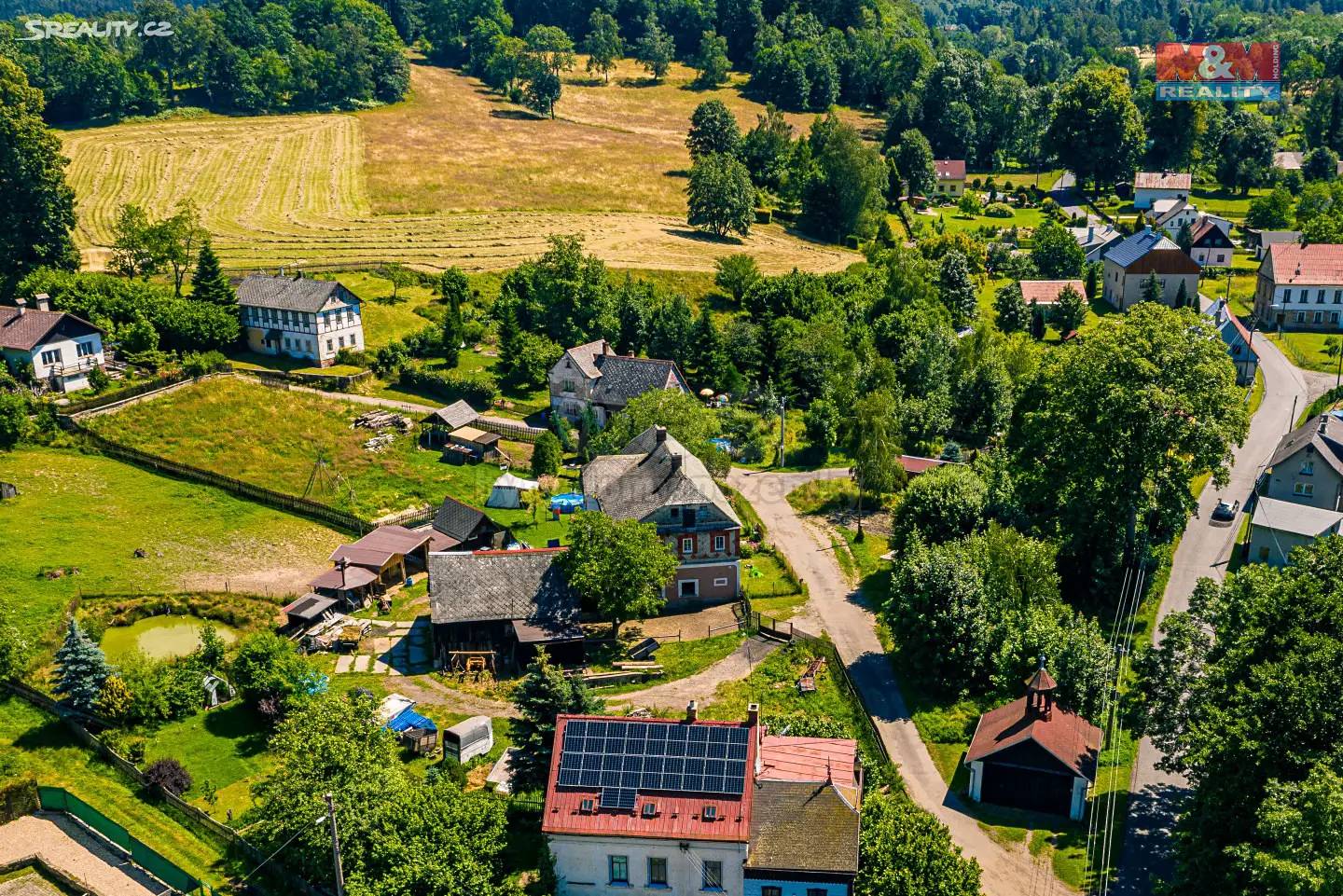 Prodej  stavebního pozemku 8 319 m², Chřibská - Horní Chřibská, okres Děčín