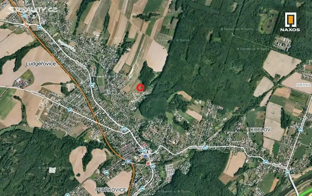 Prodej  stavebního pozemku 3 837 m², Boční, Ludgeřovice