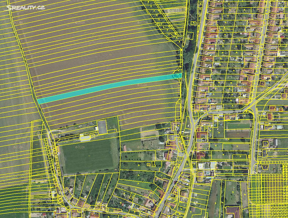 Prodej  stavebního pozemku 818 m², Moravany, okres Hodonín
