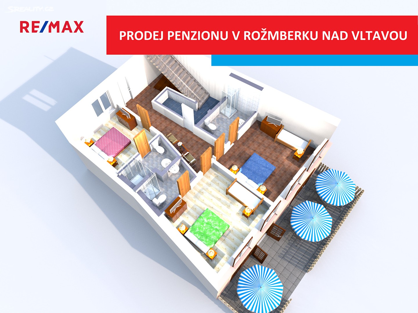Prodej  rodinného domu 168 m², pozemek 234 m², Rožmberk nad Vltavou, okres Český Krumlov