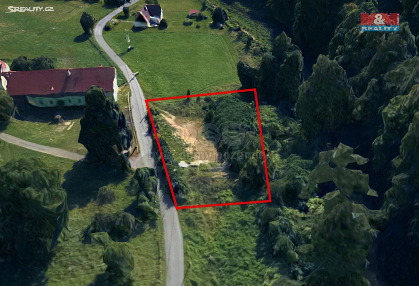Prodej  stavebního pozemku 1 260 m², Bílý Kostel nad Nisou, okres Liberec