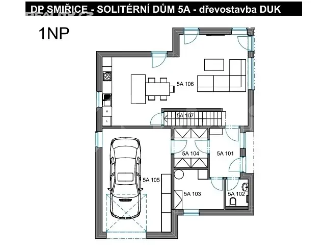 Prodej  projektu na klíč 569 m², pozemek 684 m², Smiřice - Rodov, okres Hradec Králové