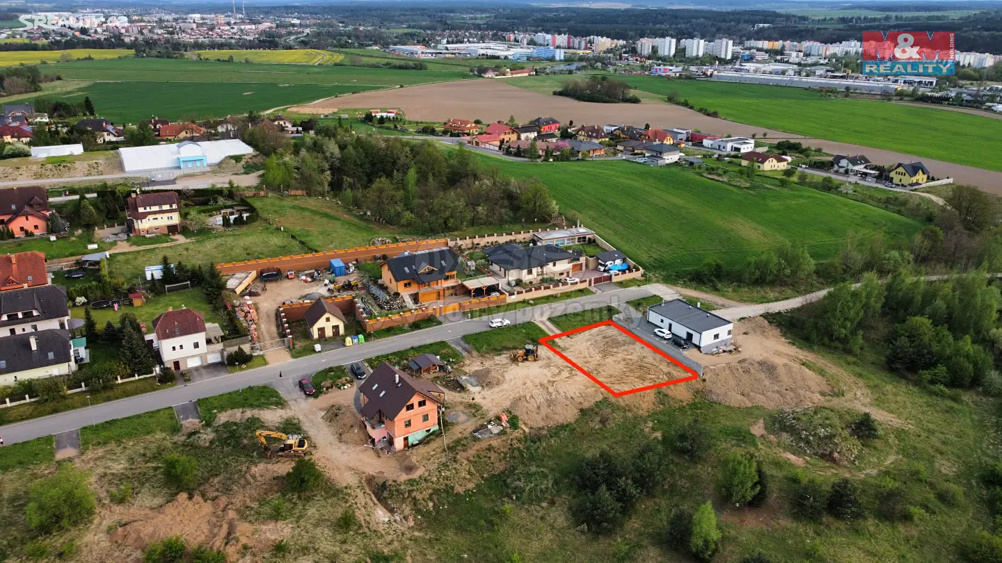 Prodej  stavebního pozemku 648 m², Tábor - Měšice, okres Tábor