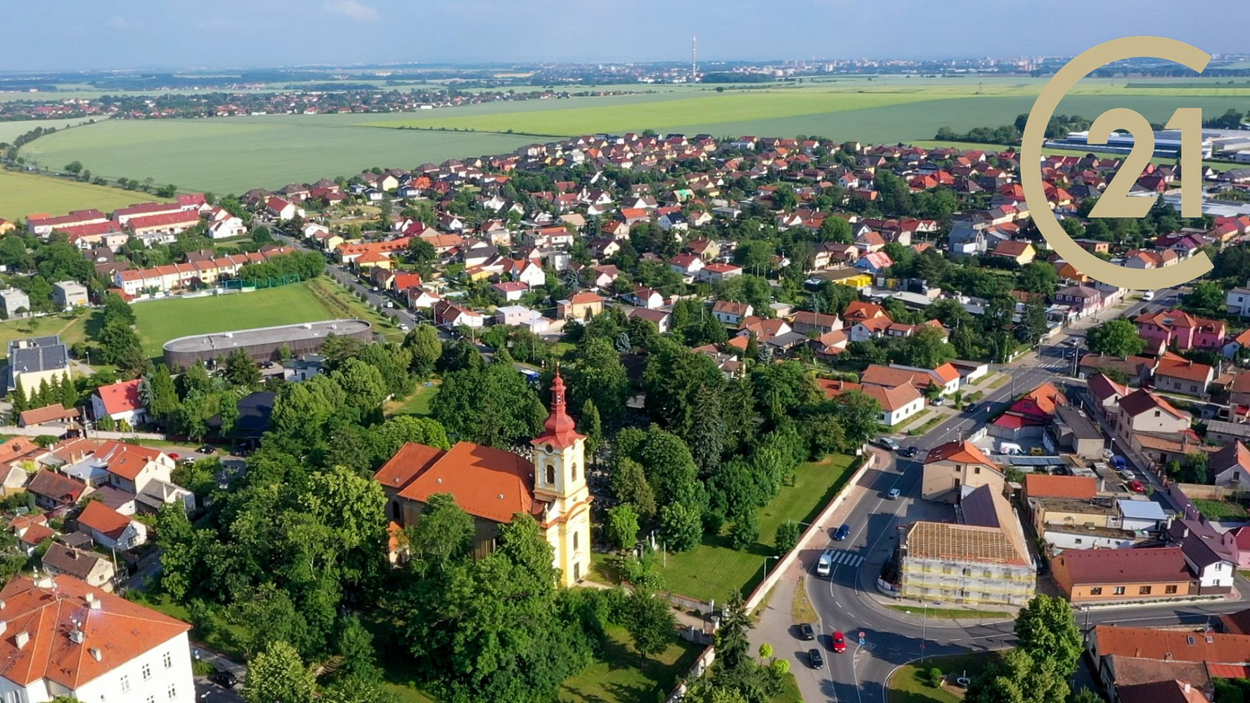 Mělnická, Líbeznice, okres Praha-východ
