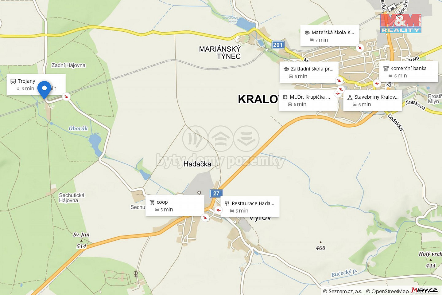 Kralovice - Trojany, okres Plzeň-sever
