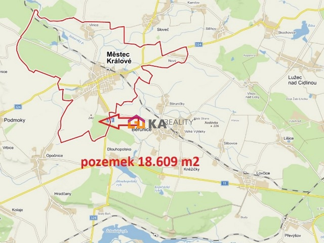 Městec Králové, okres Nymburk