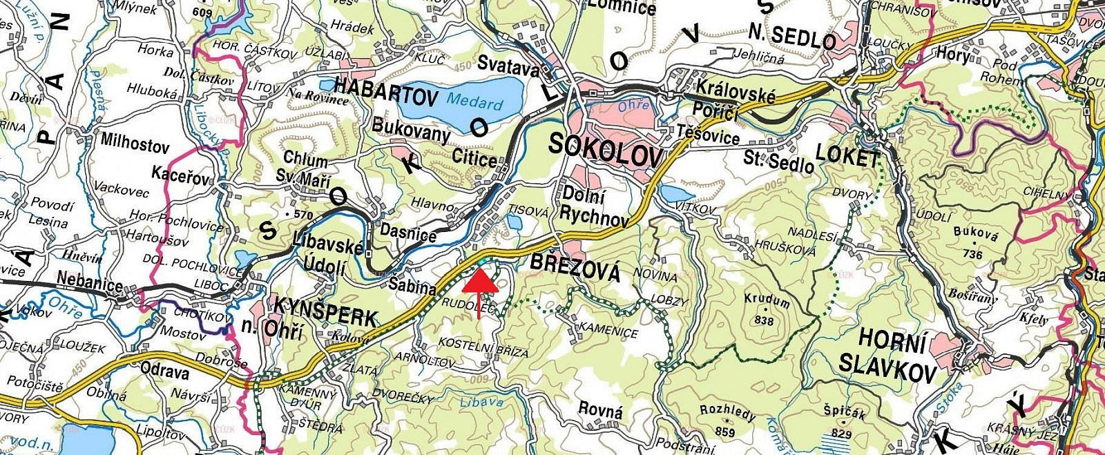 Březová - Rudolec, okres Sokolov