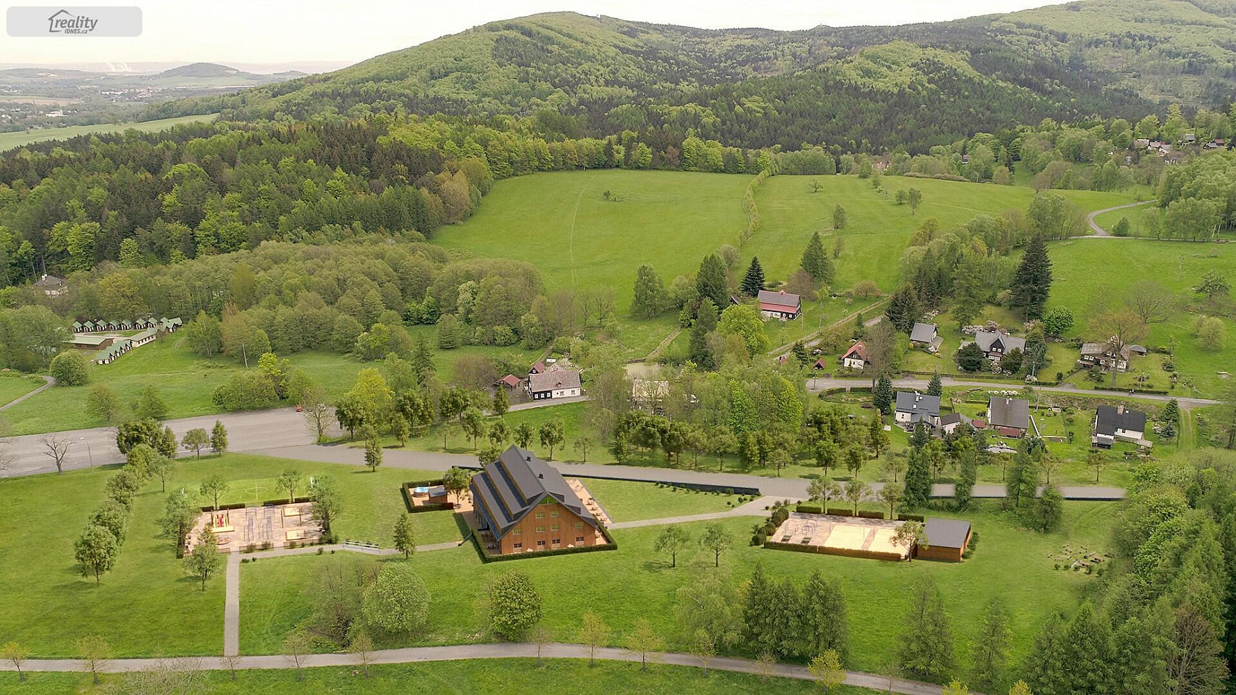 Jiřetín pod Jedlovou - Rozhled, okres Děčín