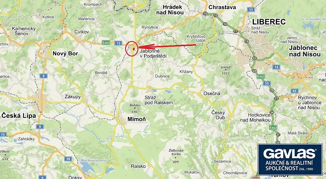 Jablonné v Podještědí - Česká Ves, okres Liberec