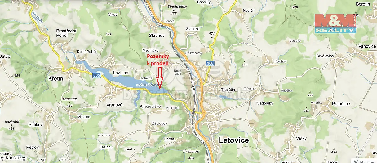 Letovice - Meziříčko, okres Blansko