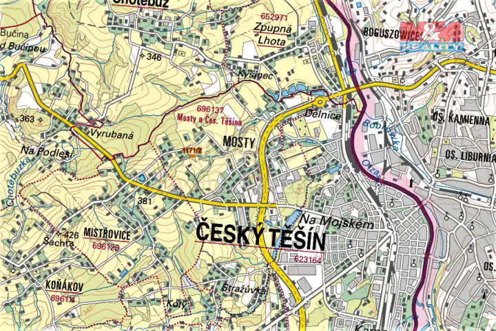 Mosty, Český Těšín, Karviná