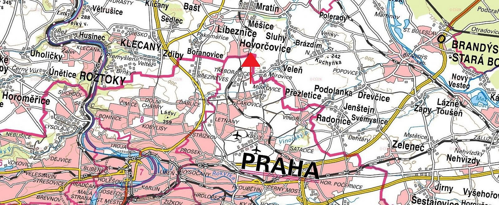 Veleň, okres Praha-východ