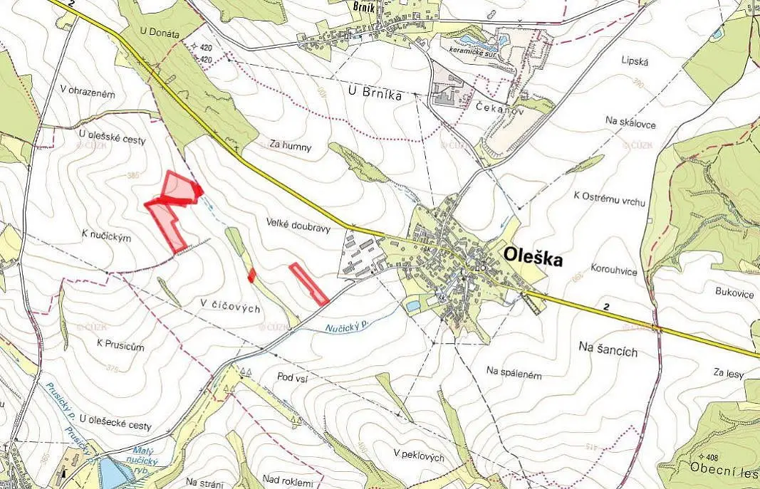 Oleška, okres Praha-východ
