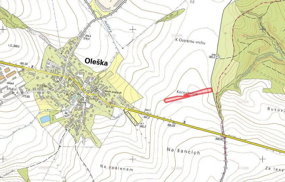 Oleška, okres Praha-východ