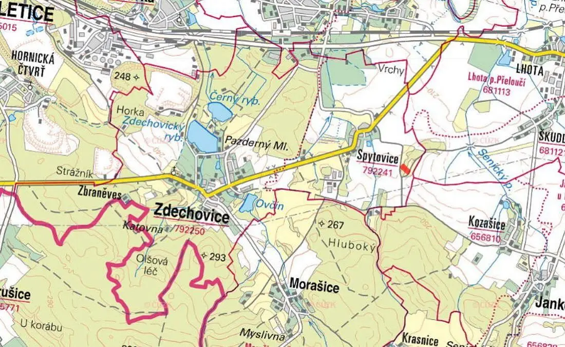 Zdechovice - Spytovice, okres Pardubice