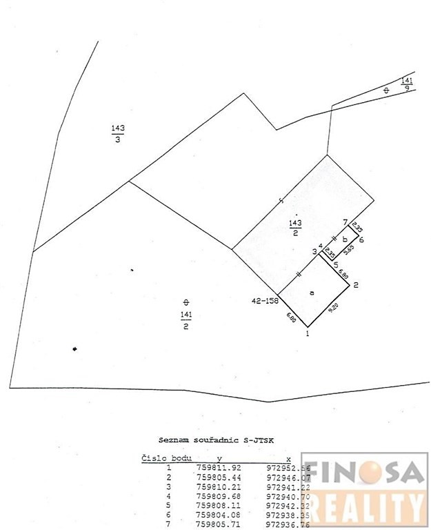 Prodej  komerčního pozemku 4 290 m², Chuderov, okres Ústí nad Labem