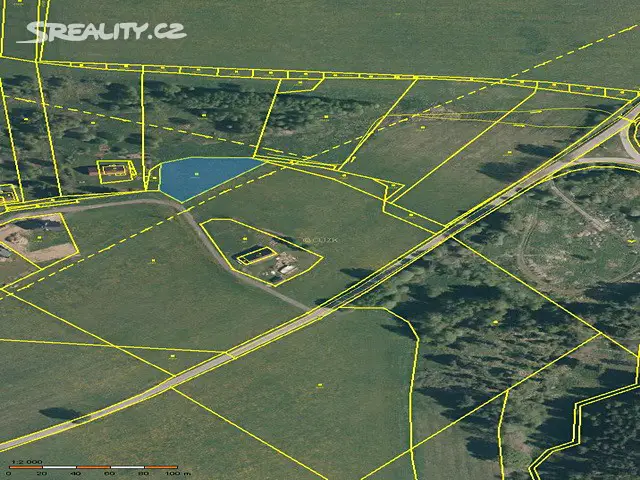 Prodej  stavebního pozemku 2 000 m², Nová Pec, okres Prachatice