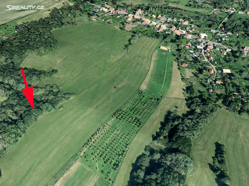 Prodej  lesa 3 736 m², Stružnice - část obce Jezvé, okres Česká Lípa