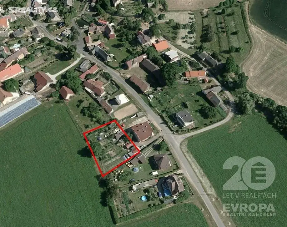 Prodej  stavebního pozemku 1 438 m², Přepeře - část obce Přepeře, okres Mladá Boleslav