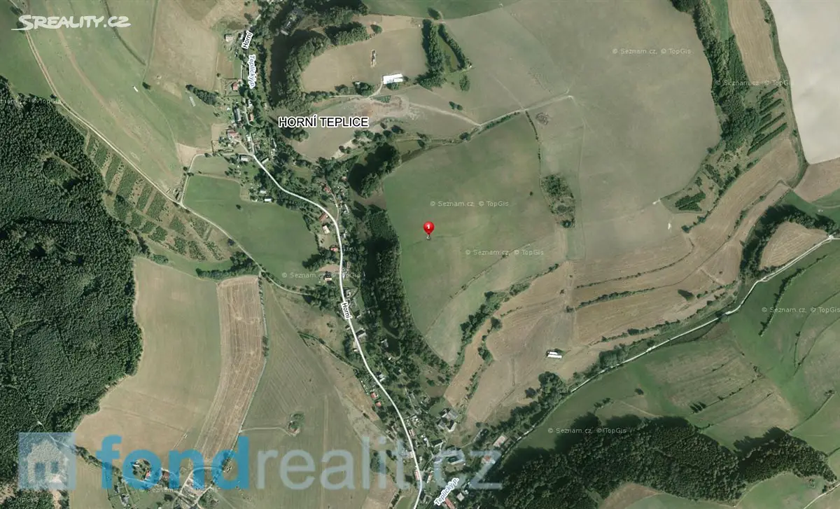 Prodej  pozemku 5 185 m², Teplice nad Metují, okres Náchod